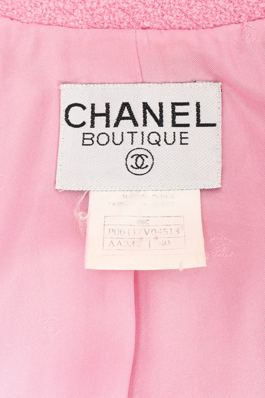 1996 Cruise Bouclé Jacket