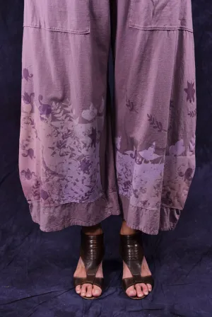 3288-2 Crop Pocket Nepenthe Pant Rose Earth-P