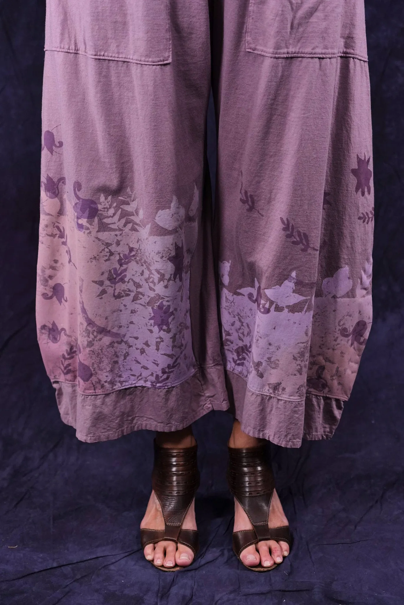 3288-2 Crop Pocket Nepenthe Pant Rose Earth-P