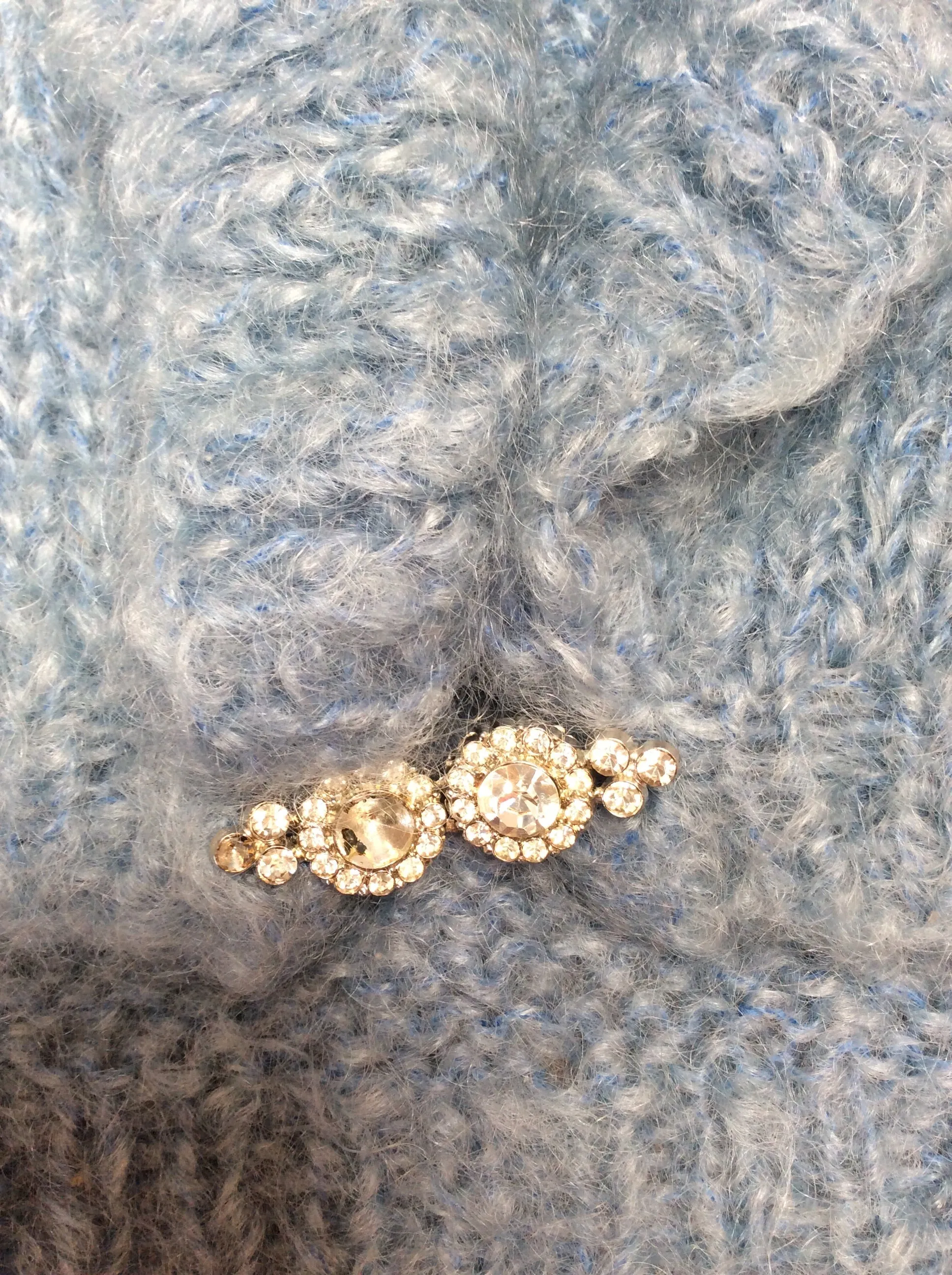 50’s MOHAIR CARDIGAN / SMALL