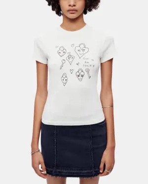 90S "BABY HEARTS" TEE