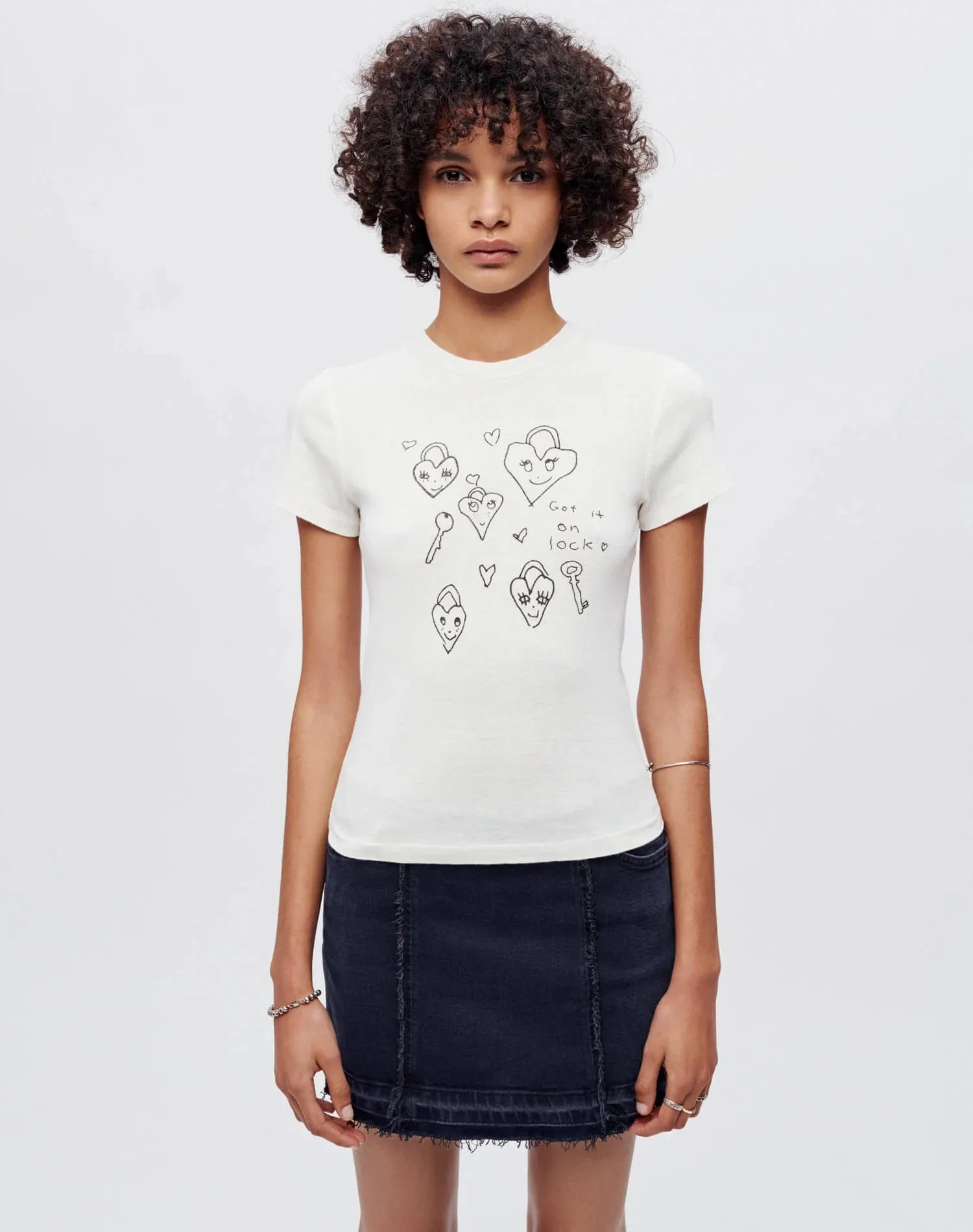 90S "BABY HEARTS" TEE