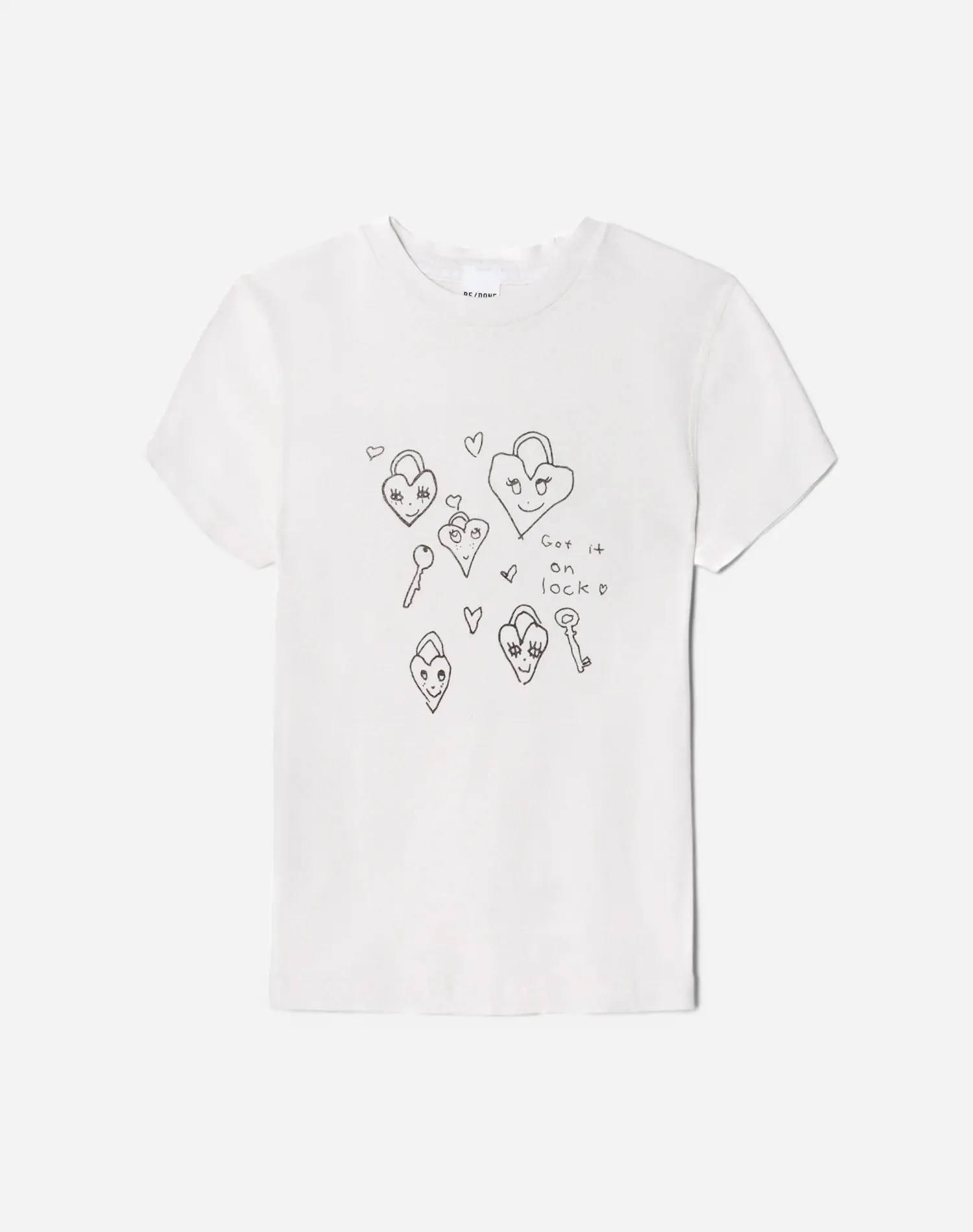 90S "BABY HEARTS" TEE