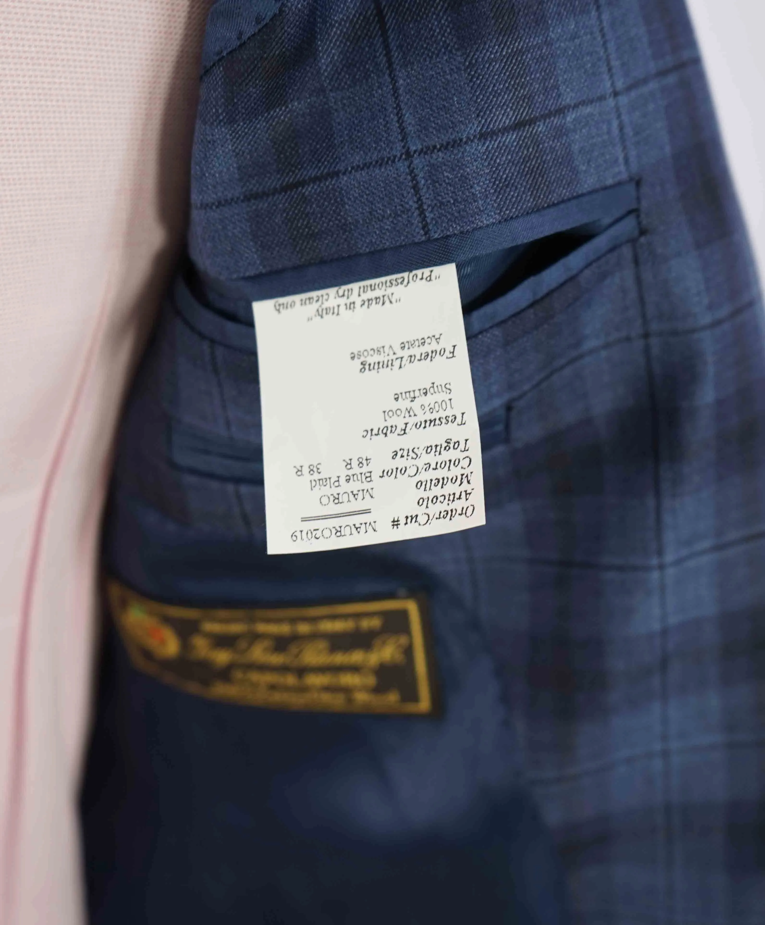 $995 LORO PIANA - MOVIMENTO “CAPOLAVORO” Extra Fine Black Blazer- 38R