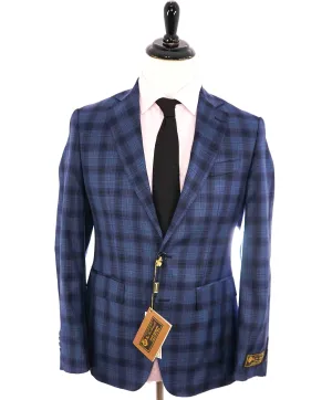 $995 LORO PIANA - MOVIMENTO “CAPOLAVORO” Extra Fine Black Blazer- 38R