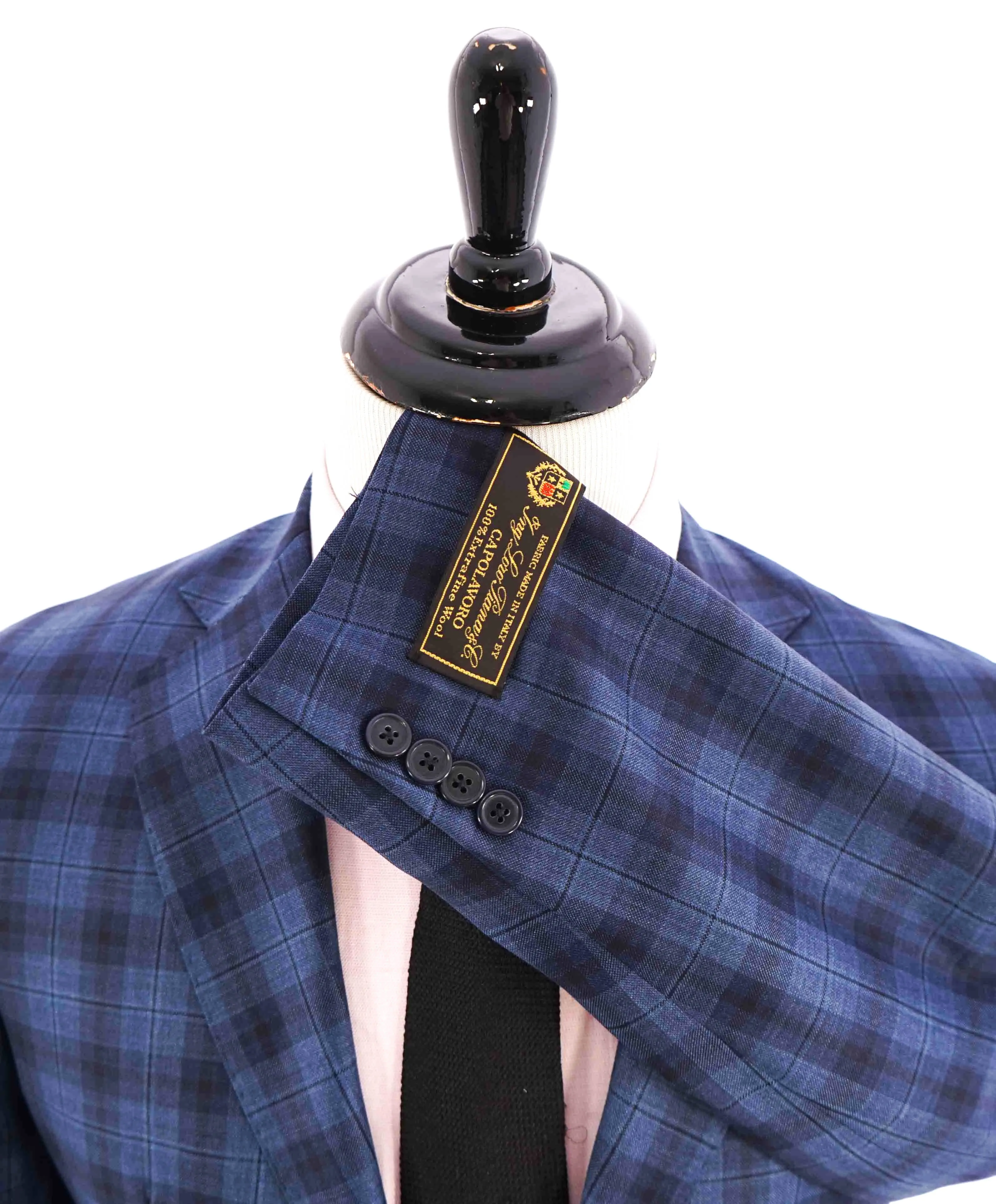 $995 LORO PIANA - MOVIMENTO “CAPOLAVORO” Extra Fine Black Blazer- 38R