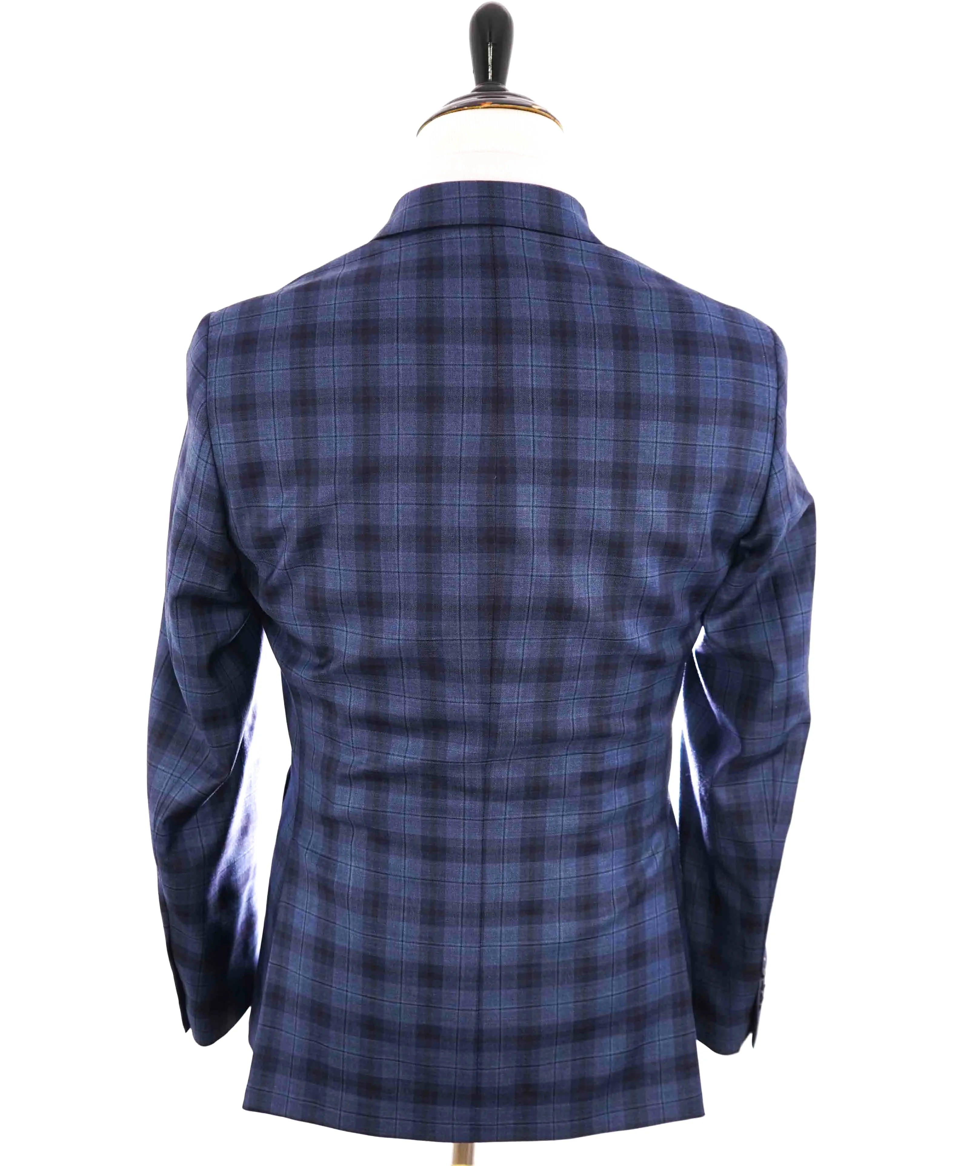 $995 LORO PIANA - MOVIMENTO “CAPOLAVORO” Extra Fine Black Blazer- 38R