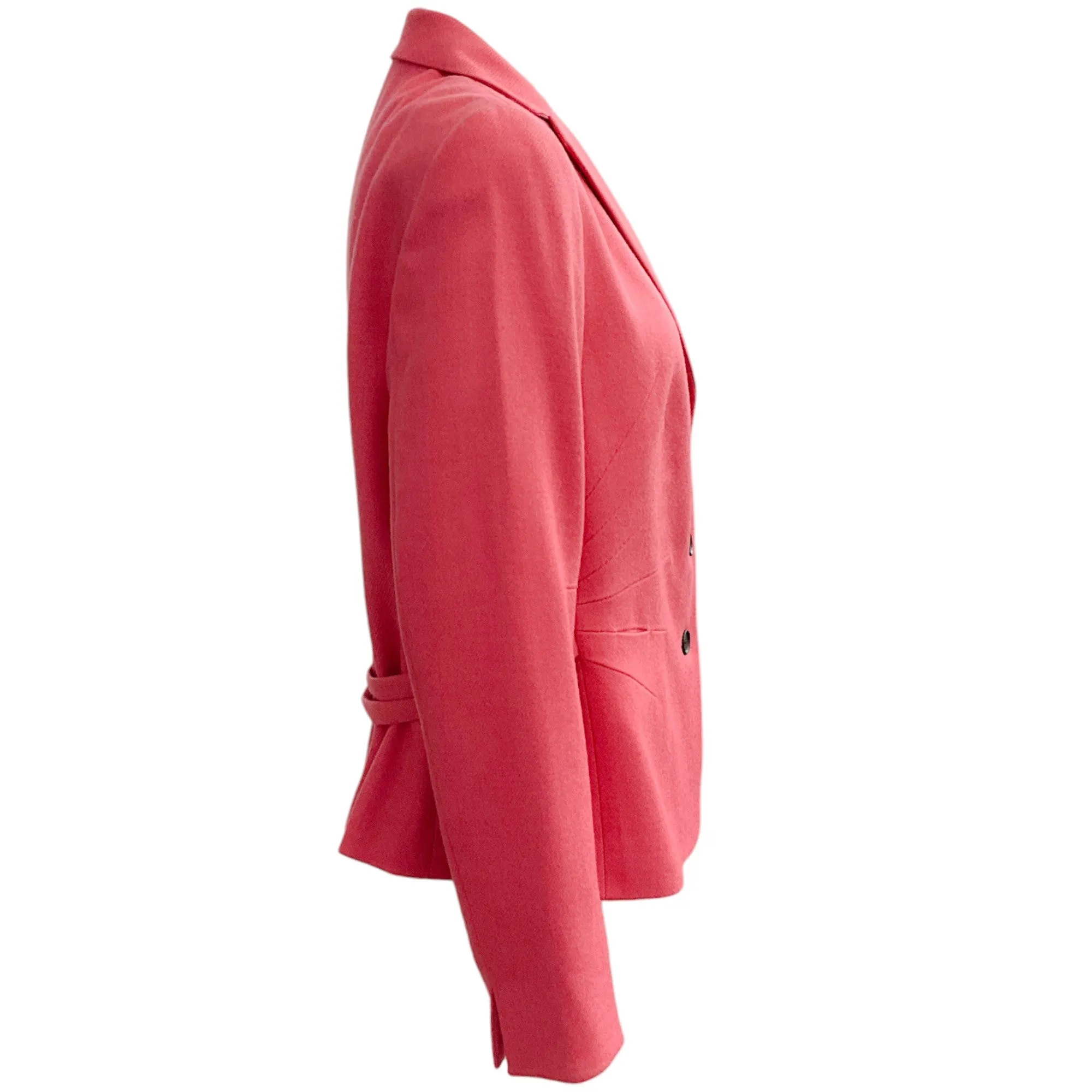 Akris Punto Coral Wool and Cashmere Blazer