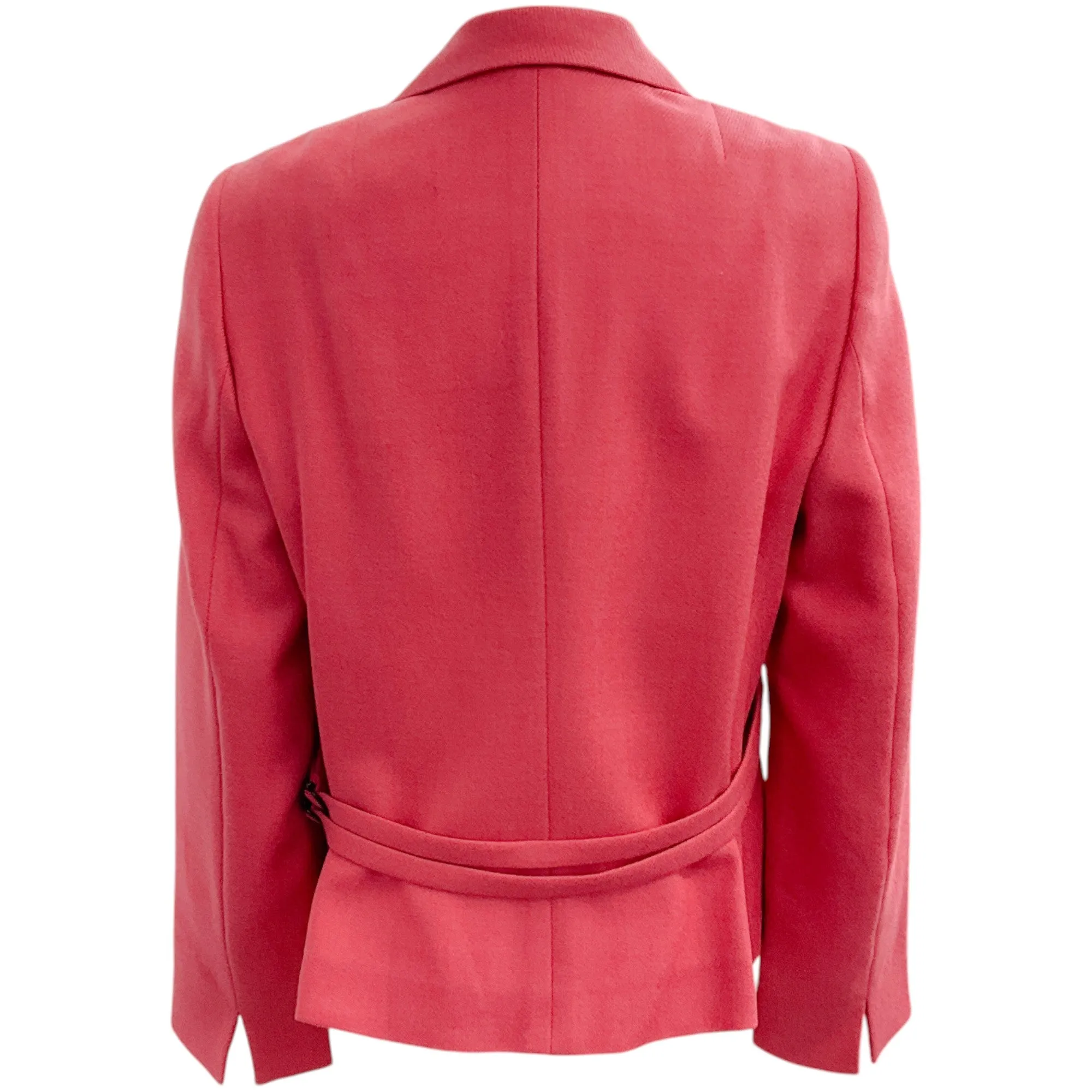 Akris Punto Coral Wool and Cashmere Blazer