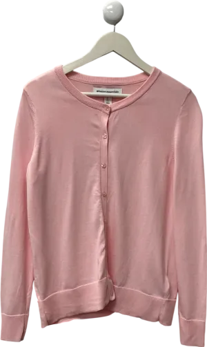 amazon Pink Cardigan Sweater UK L