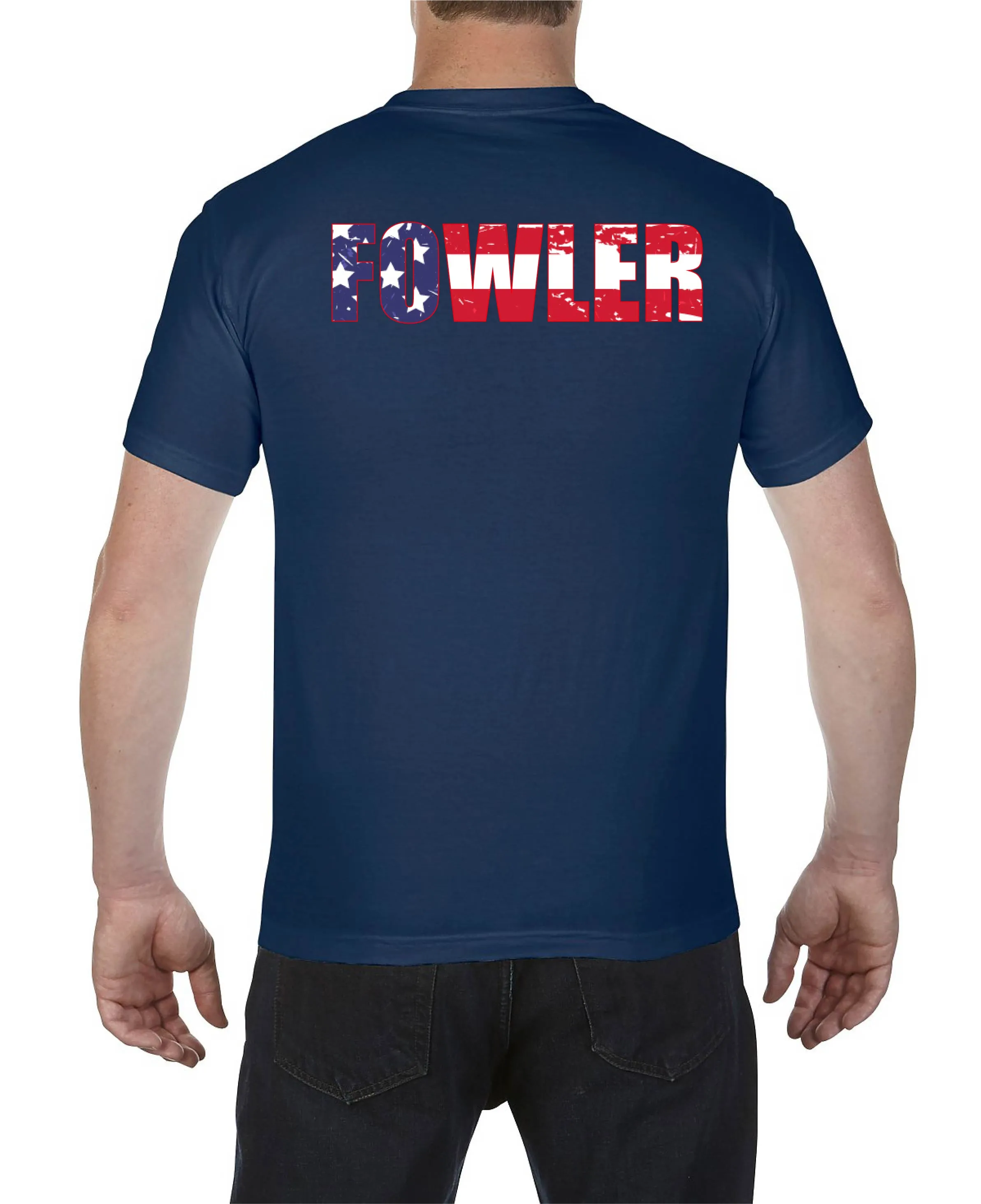 American Flag Logo Short Sleeve T-Shirt