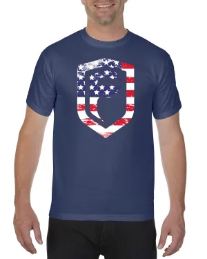 American Flag Logo Short Sleeve T-Shirt