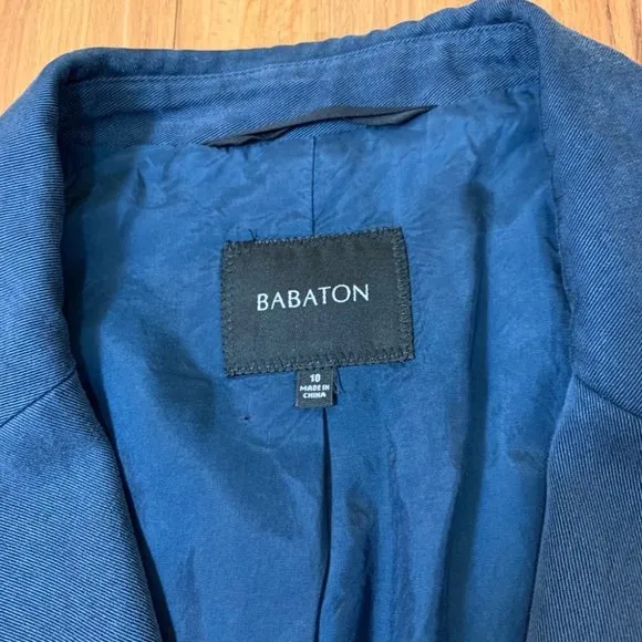 Aritzia Babaton Navy Blue Double Breasted Vest