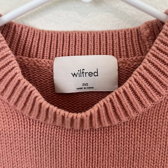 Aritzia Wilfred Alps Merino Wool Blend Vest