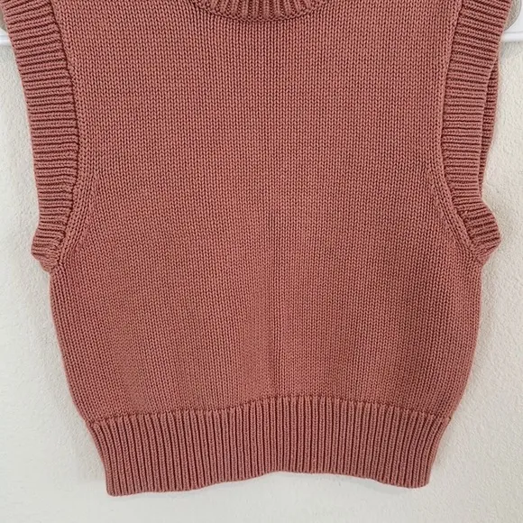 Aritzia Wilfred Alps Merino Wool Blend Vest