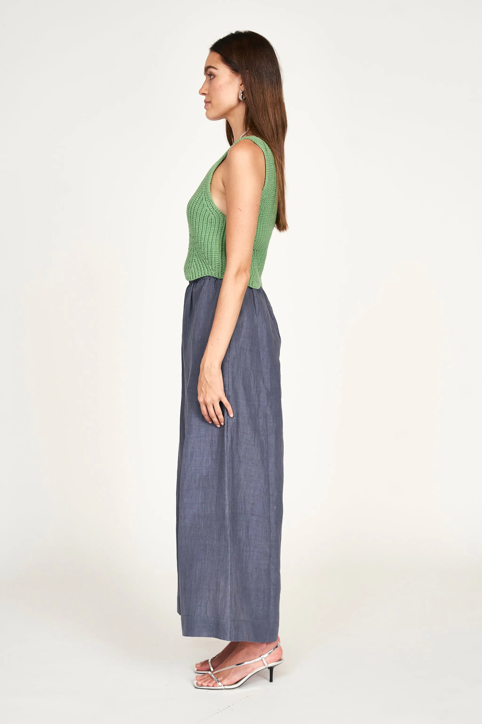 Arles Knit Tank in Clover