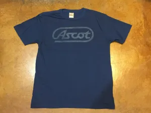 Ascot Big logo Tee Blue