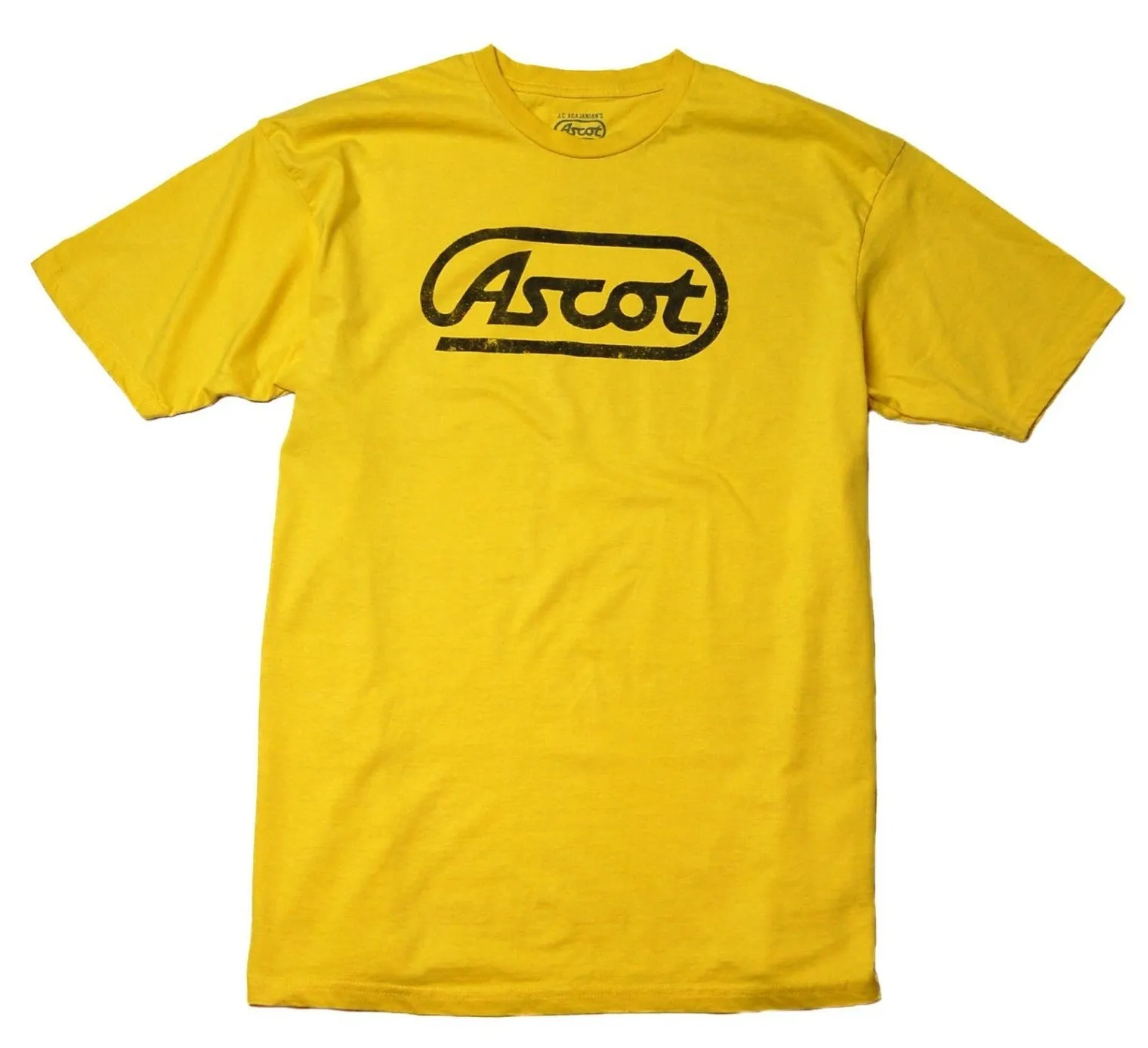 Ascot Main Logo Tee Yellow