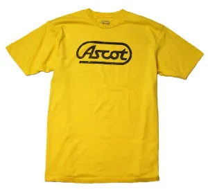 Ascot Main Logo Tee Yellow