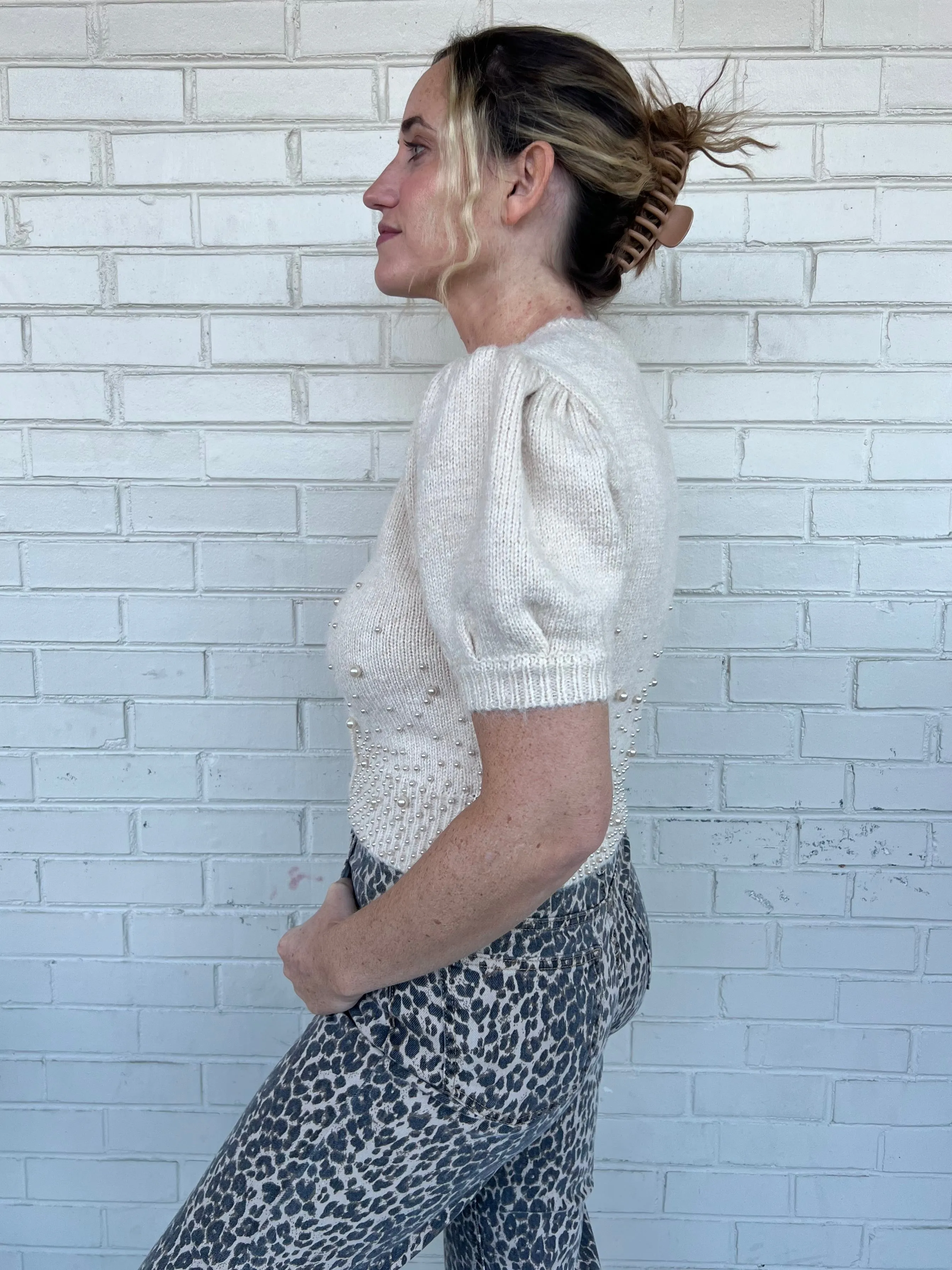 [ASTR The Label] Joly Short Sleeve Sweater