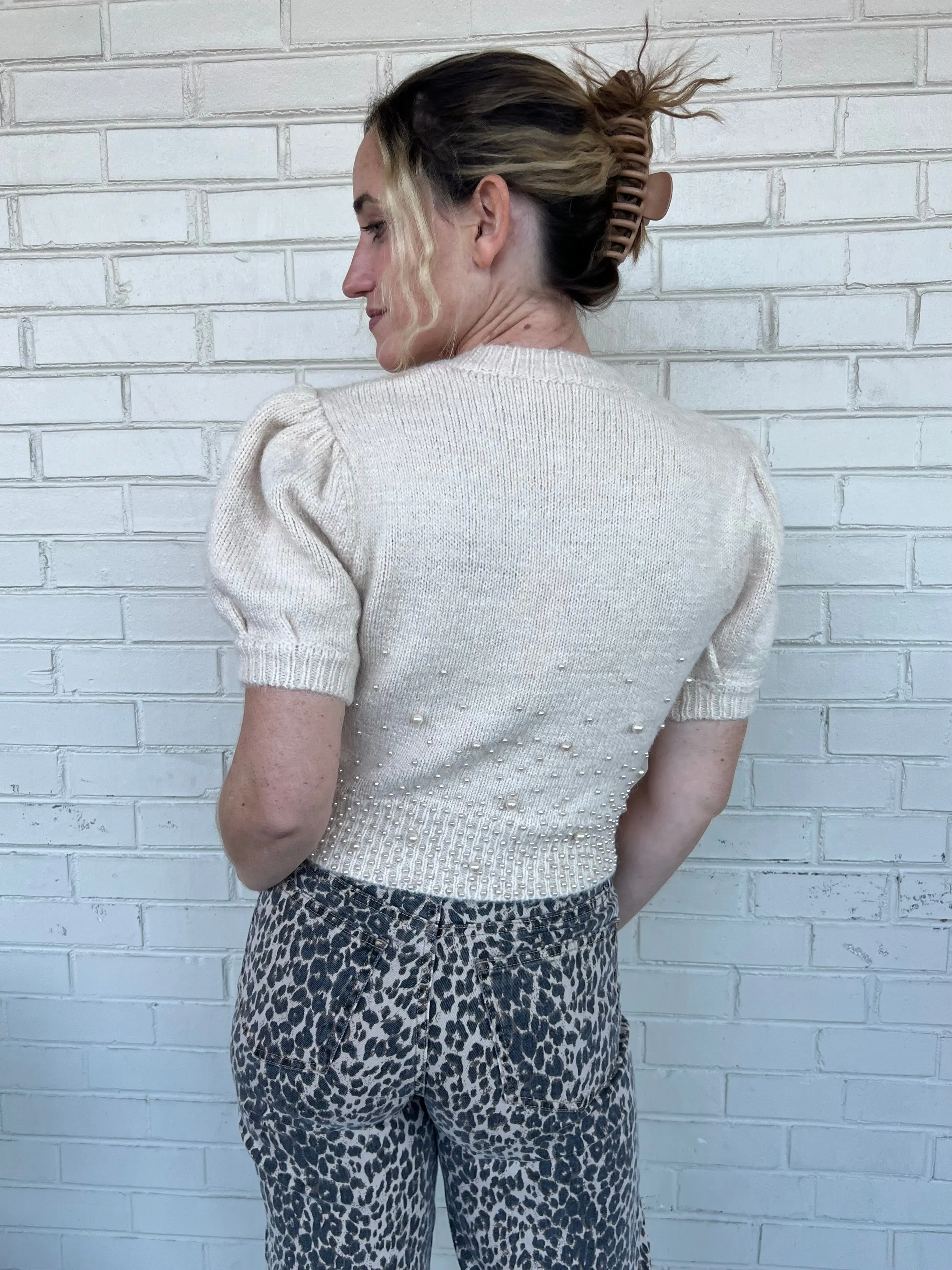 [ASTR The Label] Joly Short Sleeve Sweater