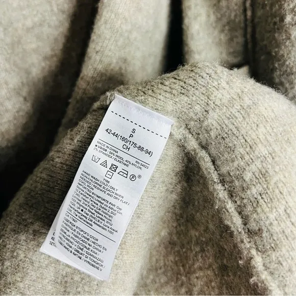 Banana Republic Gray Seriously Soft Wool Blend Coatigan
