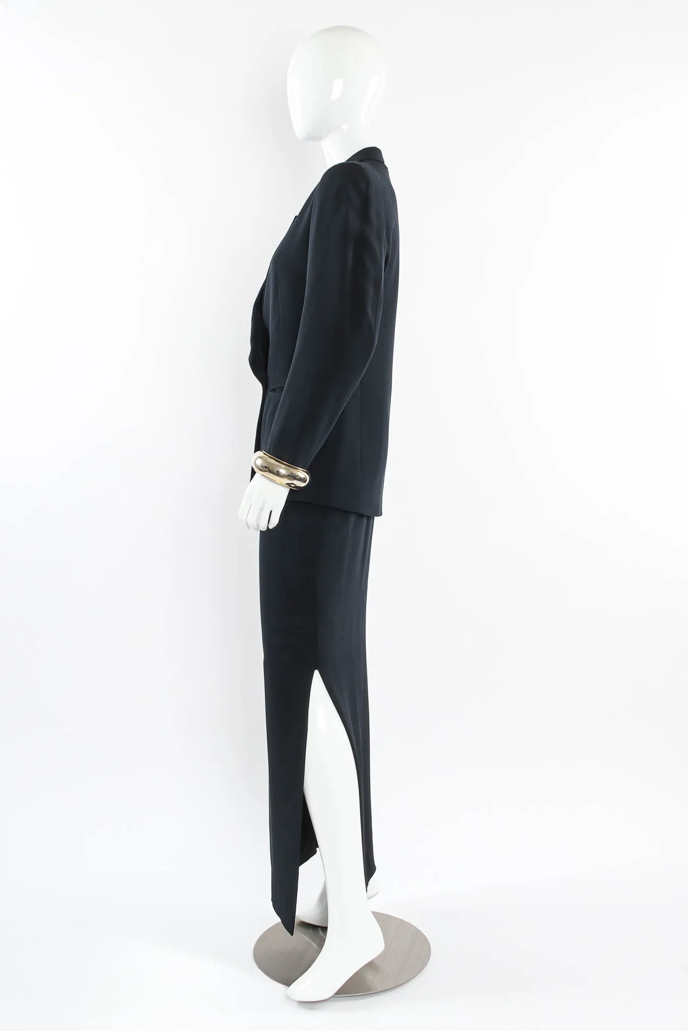Bangle Cuff Blazer & Skirt Set