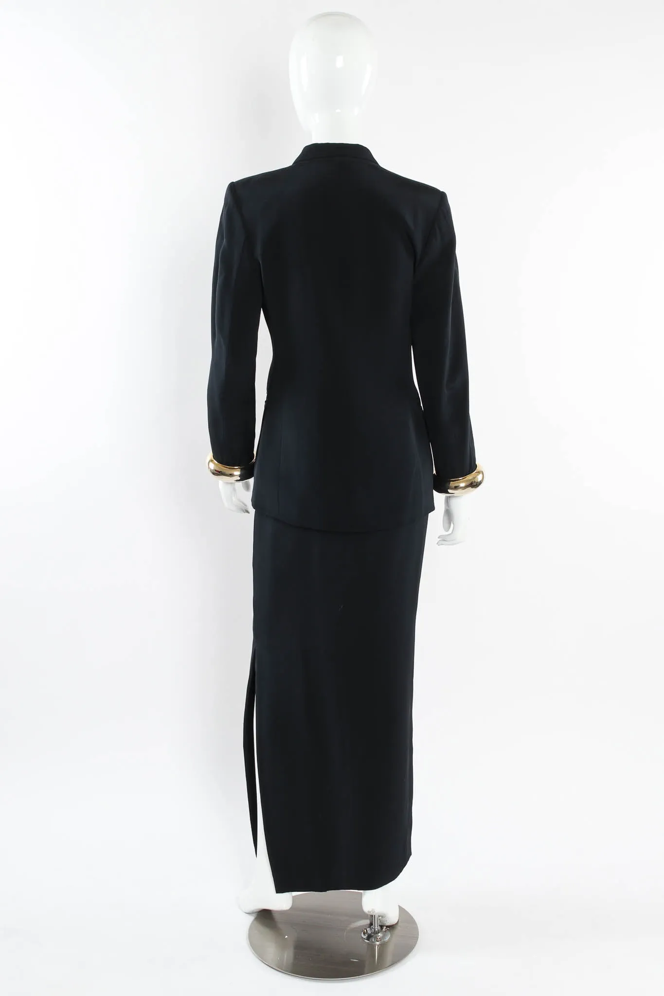 Bangle Cuff Blazer & Skirt Set