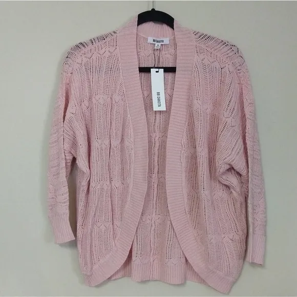 BB Dakota | Revolve Valerie Cardigan Pink M