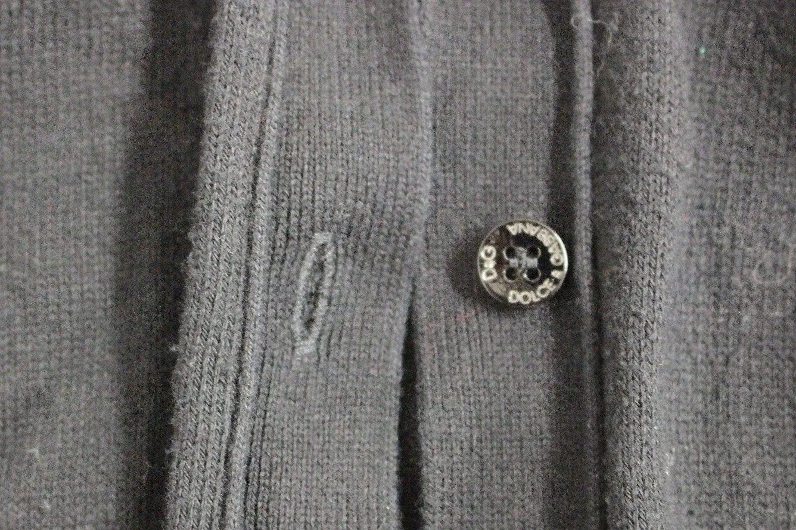 Black Cotton Long Cardigan Sweater Top