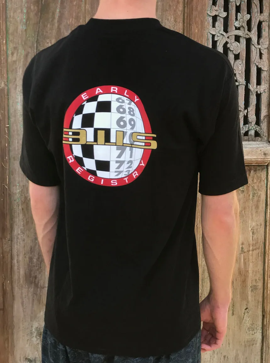 Black Early 911S Registry Club T-Shirt