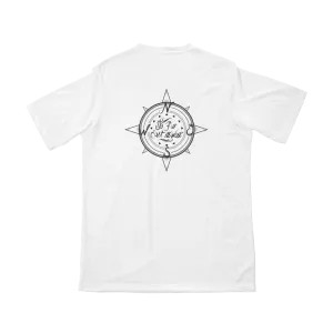 Black Solid Compass Logo T-Shirt