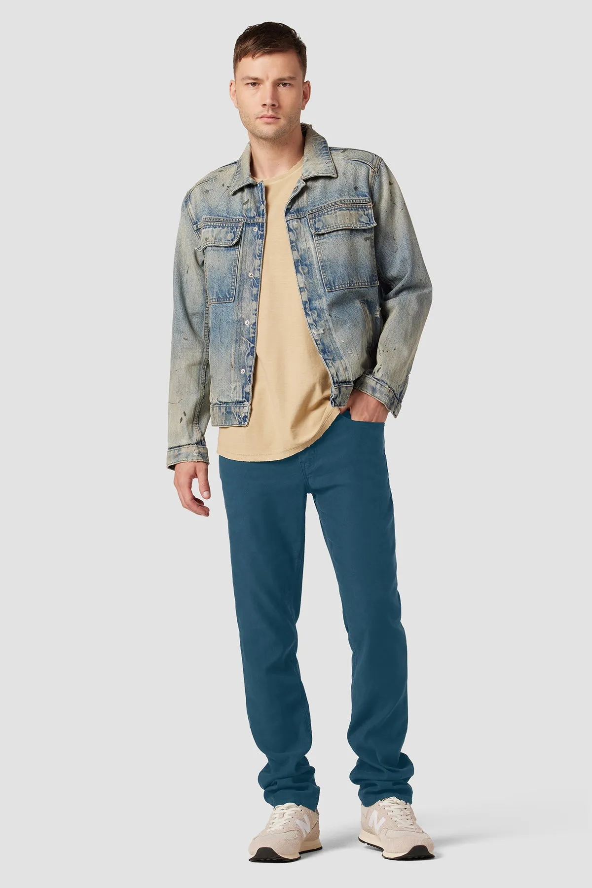 Blake Slim Straight Twill Pant