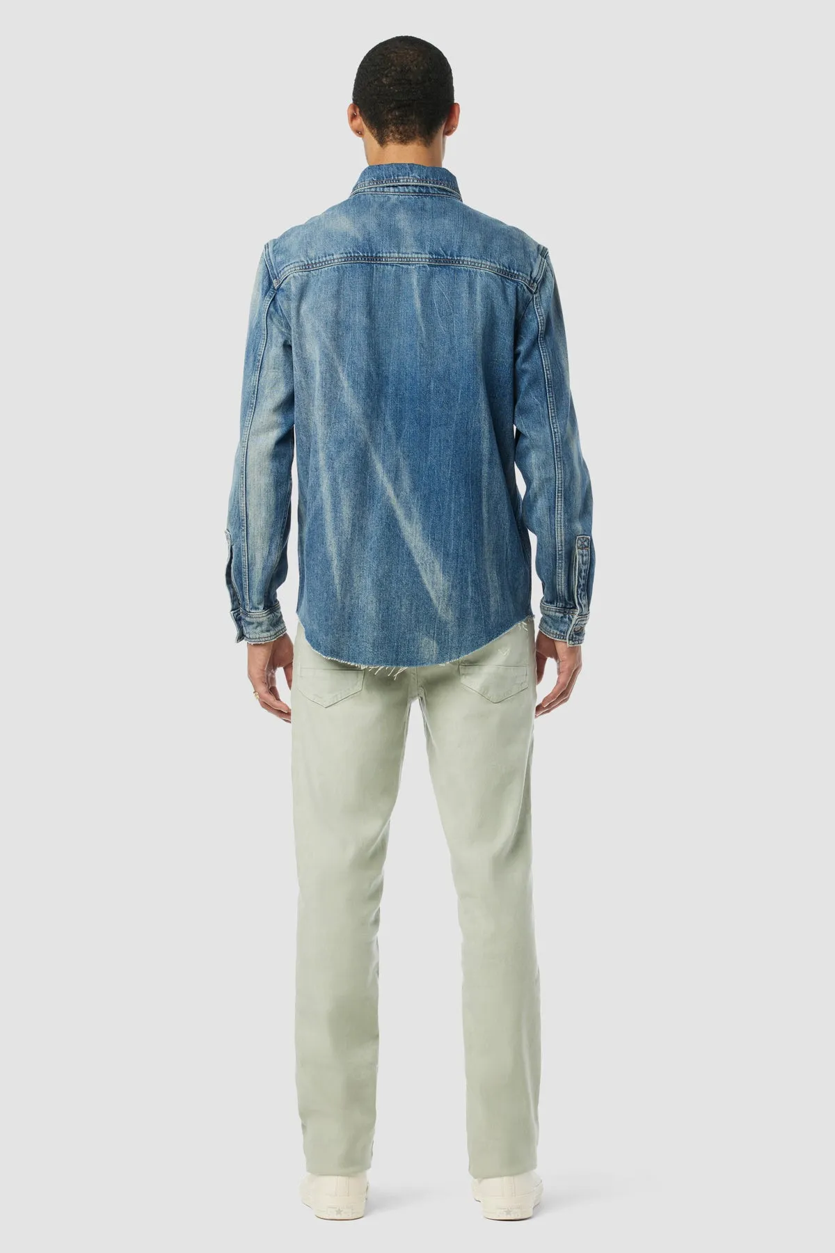 Blake Slim Straight Twill Pant