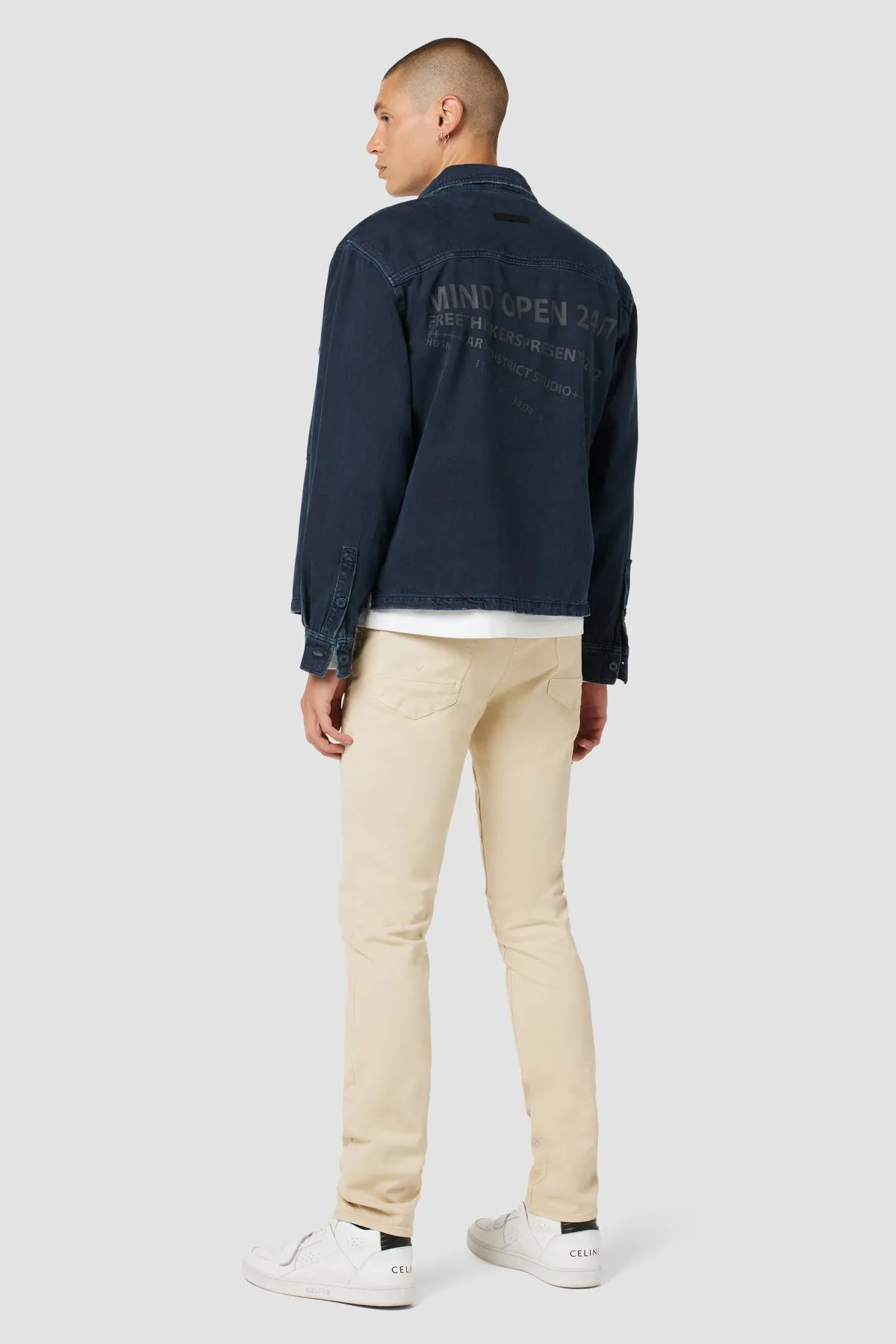 Blake Slim Straight Twill Pant