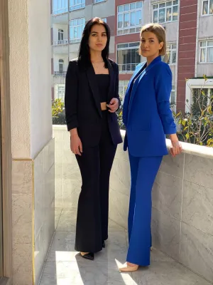 Blazer & Broek Combi voor dames | Zwart