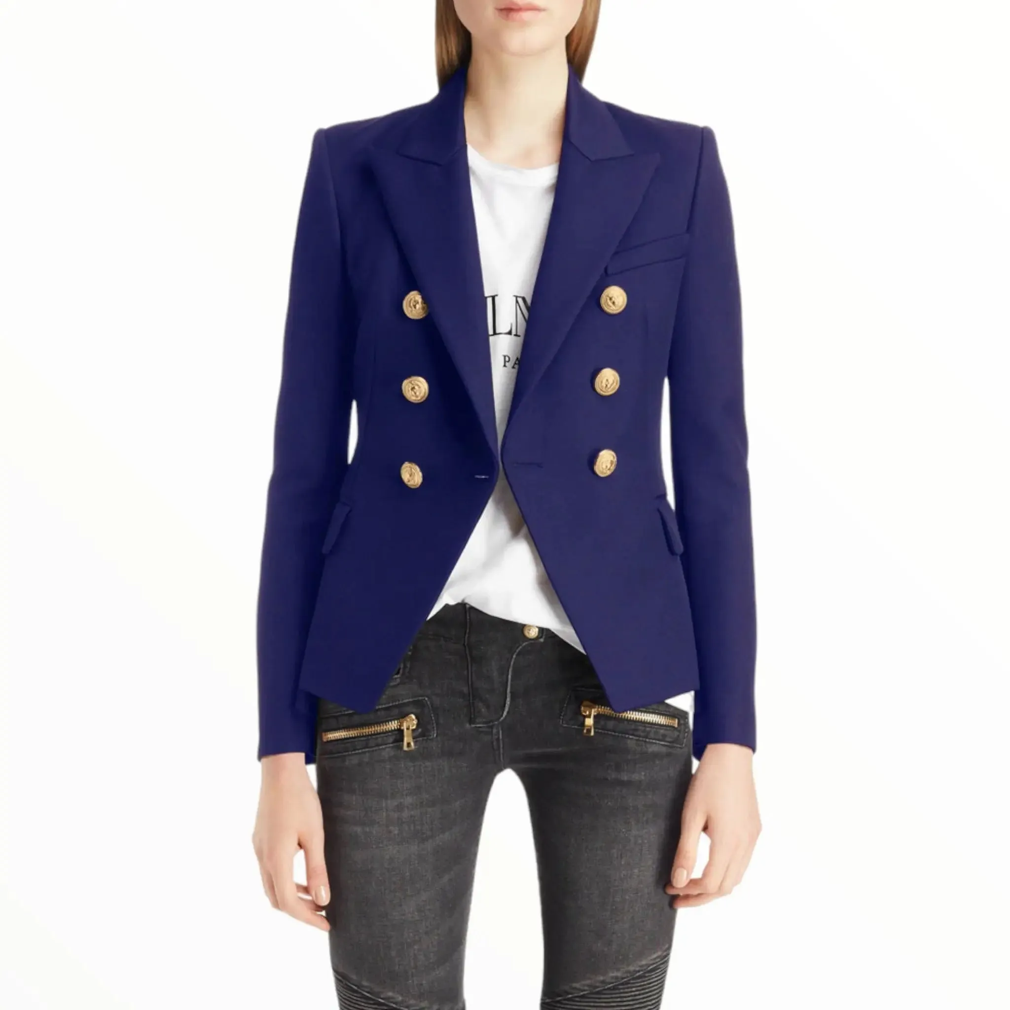Blazer militaire femme