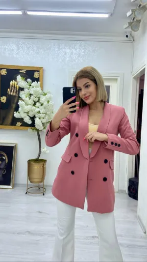 Blazer | Roze
