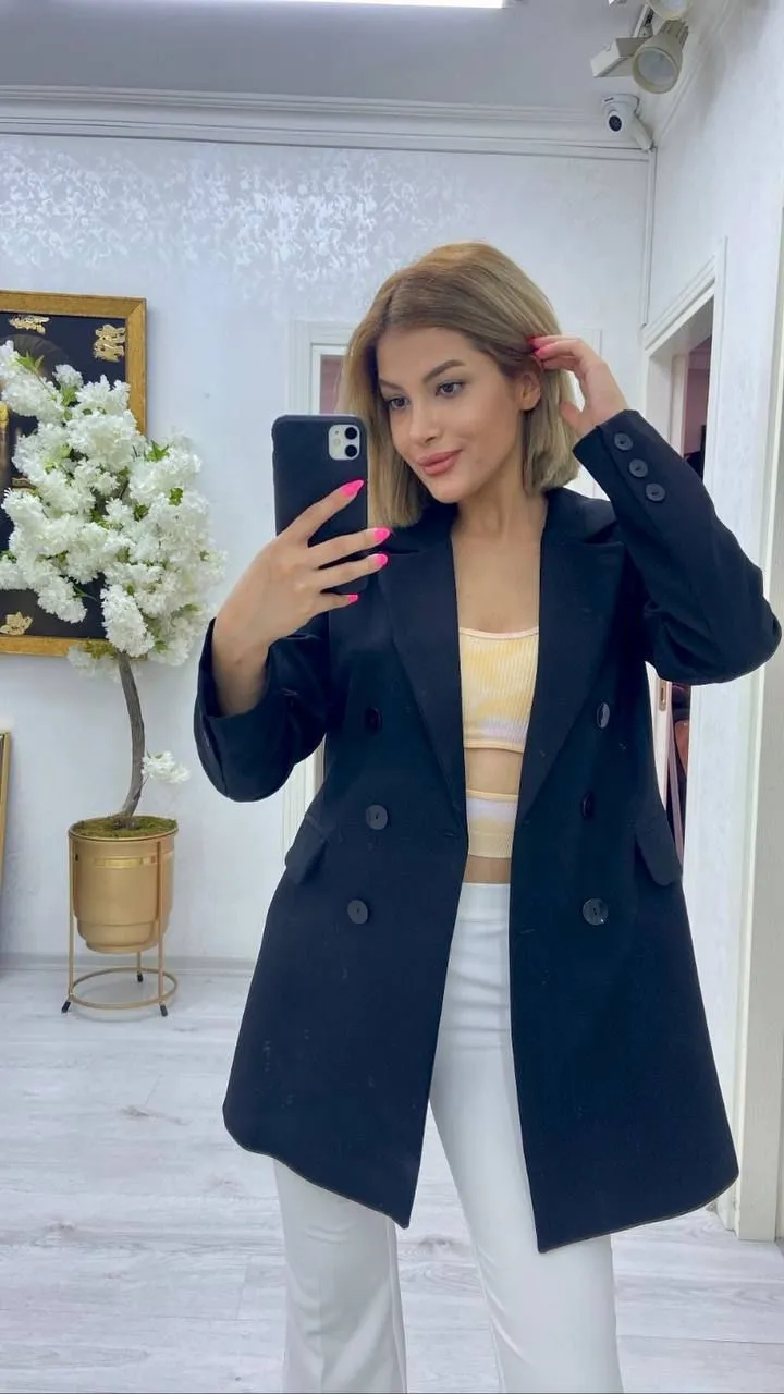 Blazer voor dames | Zwart