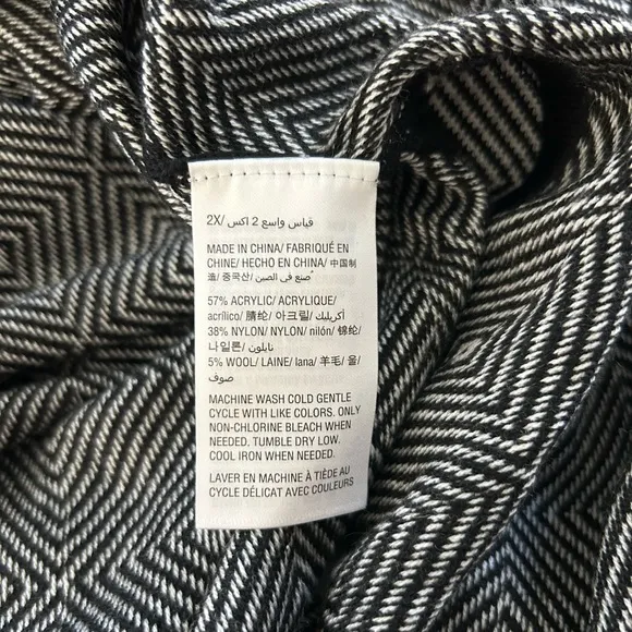 ✨BNWT - Alfani Womens Diamond Cardigan Sweater - size 2XL✨