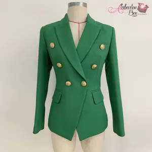 Boss Lady  Blazer- Emerald Green