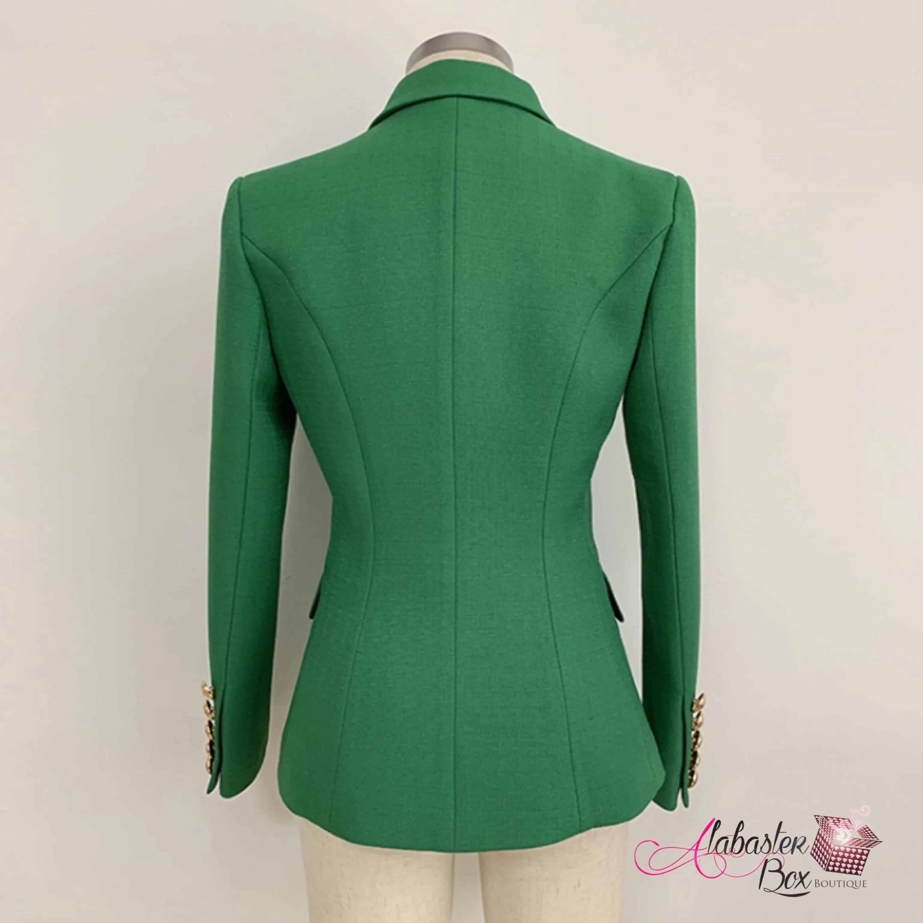 Boss Lady  Blazer- Emerald Green