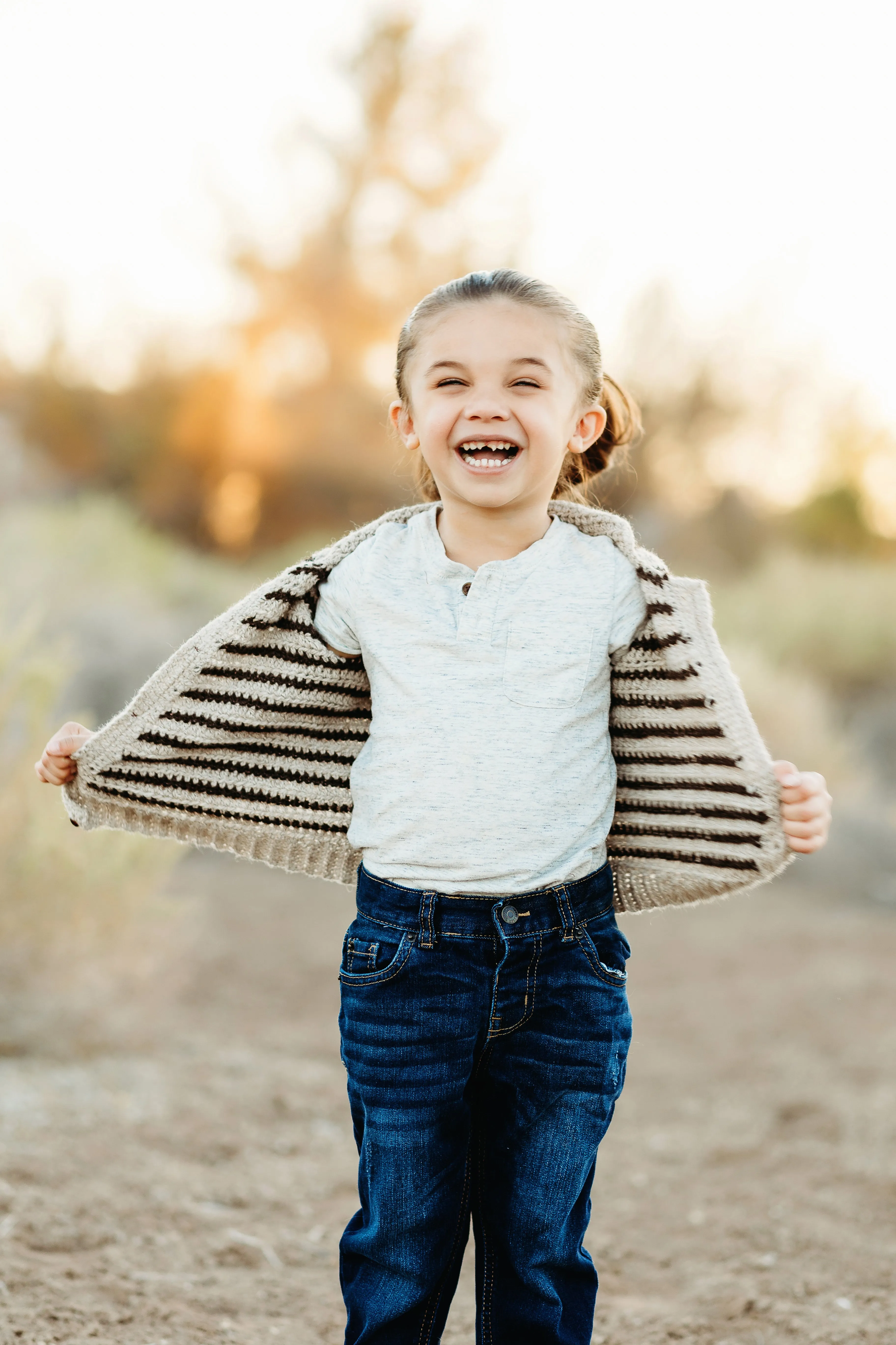 Boys' Pinstripe Sweater Crochet Pattern