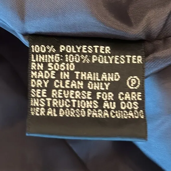 Brand New Kasper Double Breasted Slate Blue/Gray Blazer
