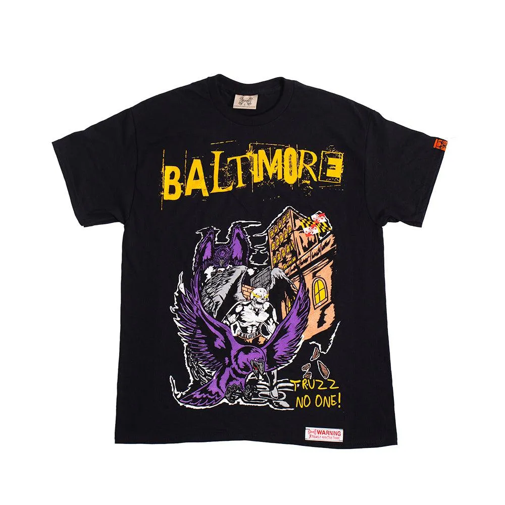 BRAND X BALTIMORE TSHIRT (BLACK)