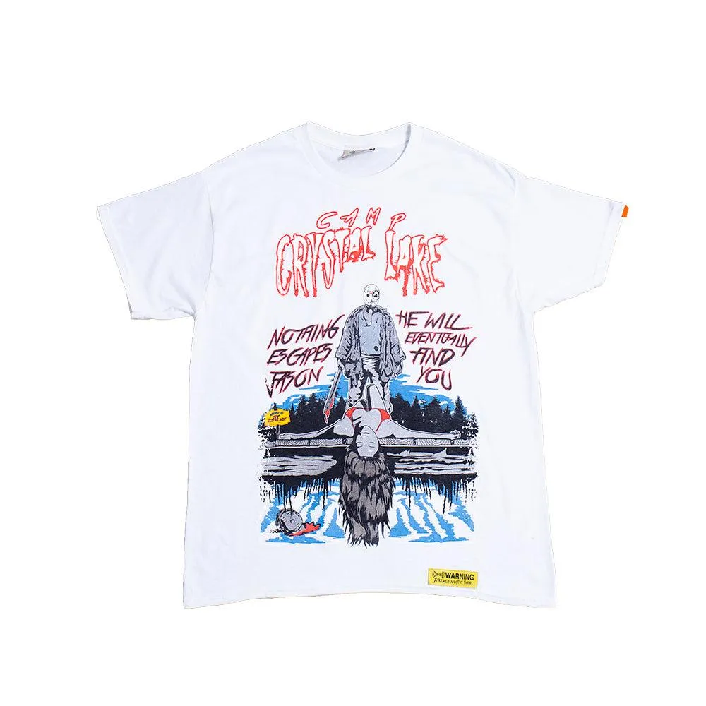 BRAND X CRYSTAL LAKE TSHIRT (WHITE)