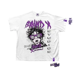 BRAND X FEAST YOUR EYES T-SHIRT (WHITE)