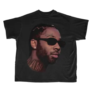 BRENT BIG HEAD T-SHIRT (BLACK)