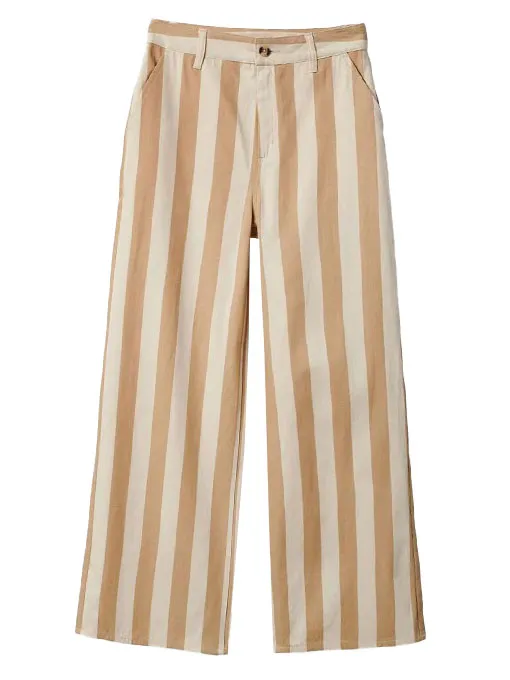Brixton Women's Victory Wide Leg Pant Sand