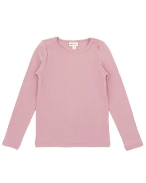 Brooklin Longsleeve Top-Rose..